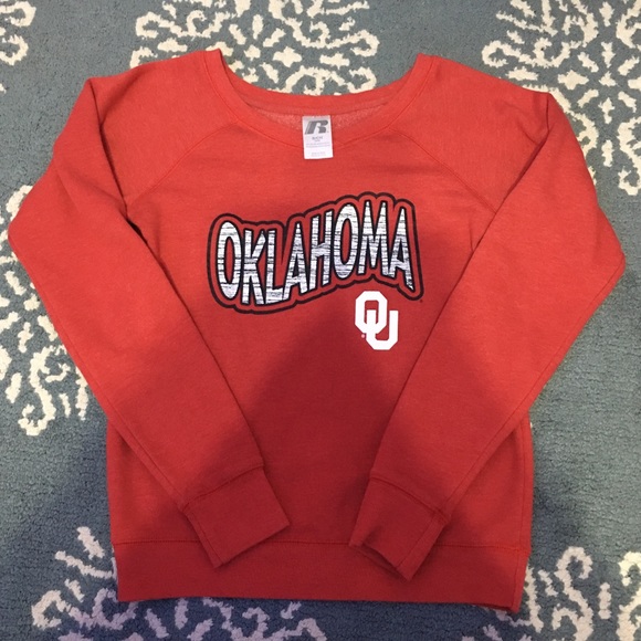 Russell Athletic Tops - Oklahoma University Crewneck Sweatshirt